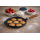 Ronneby Bruk Maestro Minipfannkuchen-Pfanne, Ø 24 cm, mit braunem Buchenholzgriff