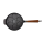 Ronneby Bruk Maestro Minipfannkuchen-Pfanne, Ø 24 cm, mit braunem Buchenholzgriff