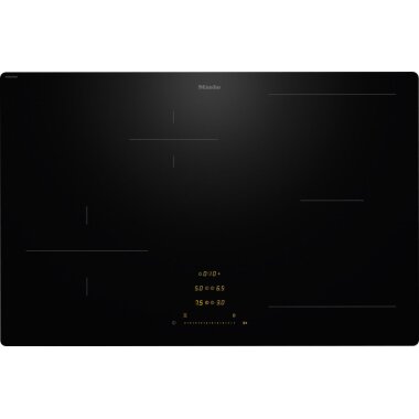 Miele KM 8483 FX Glas Herdunabhängiges Induktionskochfeld 12911360, Schwarz