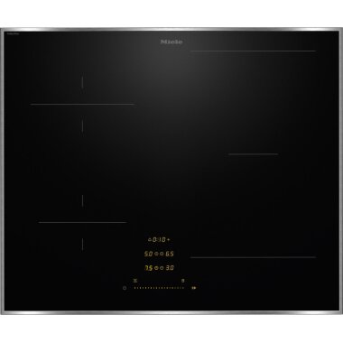 Miele KM 8462 FR Herdunabhängiges Induktionskochfeld 12911370, Edelstahl