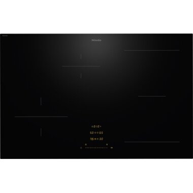 Miele KM 8482 FL Herdunabhängiges Induktionskochfeld 12911410, Schwarz