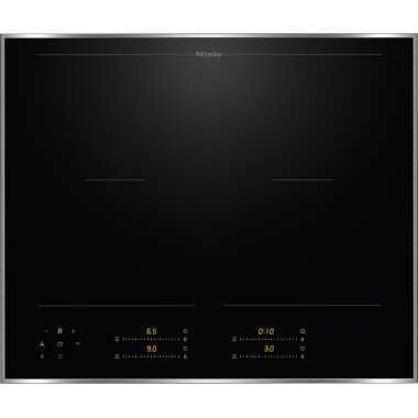 Miele KM 8565 FR Herdunabhängiges Induktionskochfeld 12911430, Edelstahl