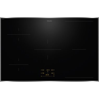 Miele KM 8484 FR Herdunabhängiges Induktionskochfeld 12911450, Edelstahl