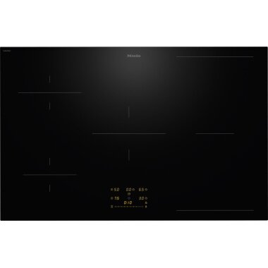 Miele KM 8484 FL Herdunabhängiges Induktionskochfeld 12911460, Schwarz