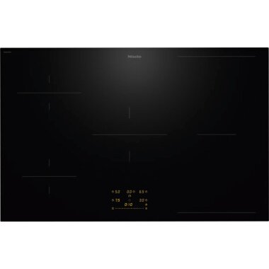 Miele KM 8486 FX Herdunabhängiges Induktionskochfeld 12911520, Schwarz