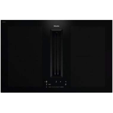 Miele KMDA 7676-1 FL BlackPerfection Kochfeld mit integriertem Abzug 12904820