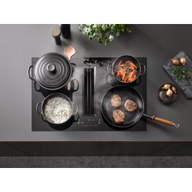 Miele KMDA 7676-1 FL BlackPerfection Kochfeld mit...