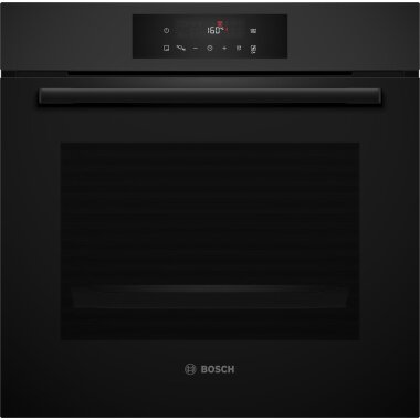 Bosch HBA572BM3, Serie 4, Einbau-Backofen, 60 x 60 cm, Matt schwarz