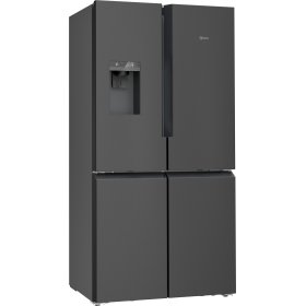 Neff KM3963XE0, N 70, Kühl-Gefrier-Kombination, mehrtürig, 183 x 90.5 cm, Gebürsteter schwarzer Stahl AntiFingerprint, Total No Frost