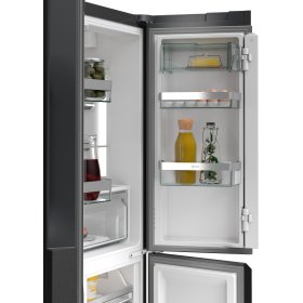 Neff KM3963XE0, N 70, Kühl-Gefrier-Kombination, mehrtürig, 183 x 90.5 cm, Gebürsteter schwarzer Stahl AntiFingerprint, Total No Frost
