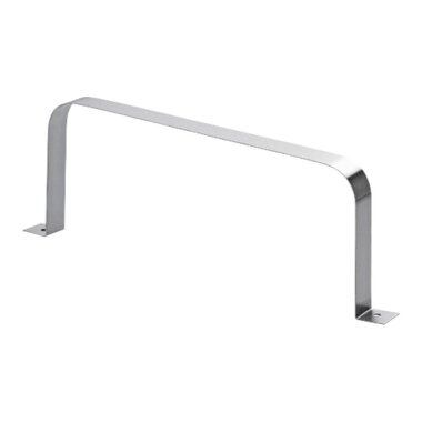 V-ZUG Prime Montagebügel, Edelstahl für Flachkanal, B 222 x H 93 mm