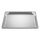 V-ZUG Edelstahlblech ungelocht, 2/3 GN, B 325 x T 354 x H 20 mm