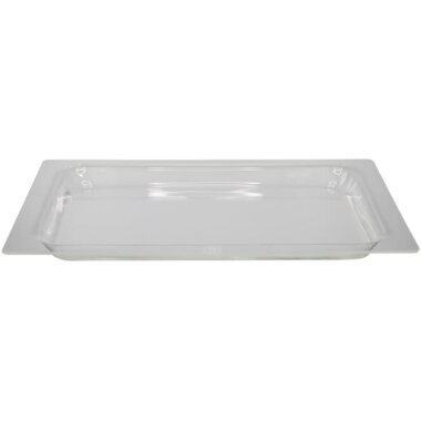 V-ZUG Glasschale gehärtet, B × T × H: 430 × 345 × 25 mm
