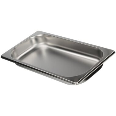 V-ZUG Garbehälter ungelocht, 1/3 GN, B 325 x T 177 x H 40 mm