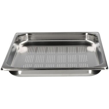 V-ZUG Garbehälter gelocht, 2/3 GN, B 325 x T 354 x H 40mm