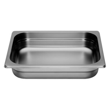 V-ZUG Garbehälter ungelocht, 1/2 GN, B 325 x T 265 x H 65 mm