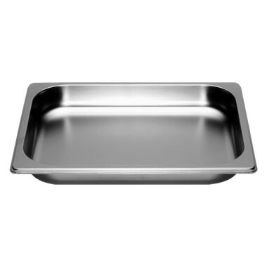 V-ZUG Garbehälter ungelocht, 1/2 GN, B 325 x T 265 x H 40 mm
