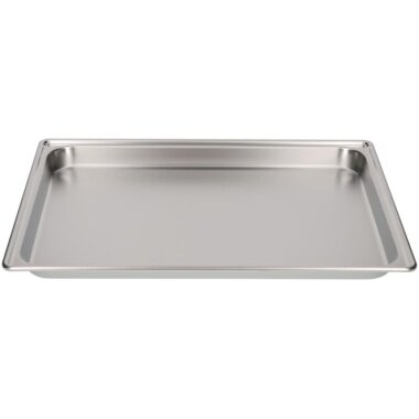V-ZUG Edelstahlblech ungelocht, B 430 x T 370 x H 25 mm