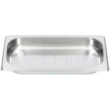 V-ZUG Garbehälter gelocht, 1/3 GN, B 325 x T 177 x H 40mm