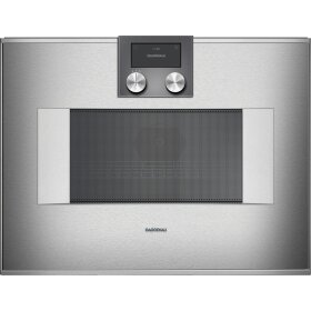 Gaggenau bm450110, 400 series, built-in compact oven with...