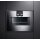 Gaggenau bm451110, 400 series, built-in compact oven with microwave function, 60 x 45 cm, door hinge: left, stainless steel behind glass