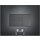 Gaggenau bm454100, 400 series, built-in compact oven with microwave function, 60 x 45 cm, door hinge: right, anthracite