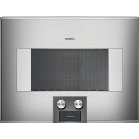 Gaggenau bm454110, 400 series, built-in compact oven with...