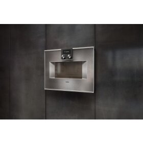Gaggenau bm454110, 400 series, built-in compact oven with...