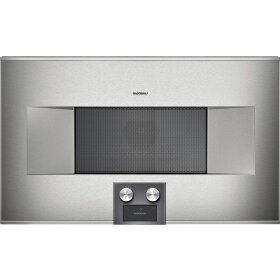 Gaggenau bm484110, 400 series, built-in compact oven with...