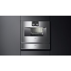 Gaggenau DV461110, Series 400, vacuum drawer, 60 x 14 cm, stainless steel backed full glass door