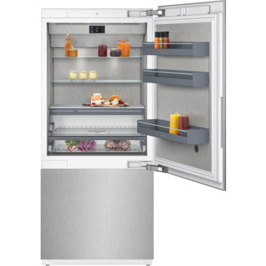 Gaggenau 400 series, Vario built-in fridge-freezer with freezer section below, 212.5 x 90.8 cm, rb492304