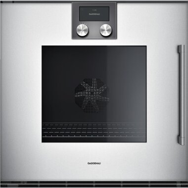 Gaggenau bop221132, 200 series, built-in oven, 60 x 60 cm, door hinge: left, silver