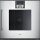 Gaggenau bop220132, series 200, built-in oven, 60 x 60 cm, door hinge: right, silver