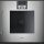 Gaggenau bop220112, series 200, built-in oven, 60 x 60 cm, door hinge: right, metallic