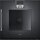 Gaggenau bop250102, 200 series, built-in oven, 60 x 60 cm, door hinge: right, anthracite