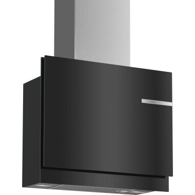 Bosch DWF67KM60, Serie 6, Wandesse, 60 cm, Klarglas schwarz bedruckt