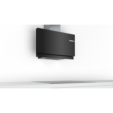 Bosch DWF97KM60, Serie | 6, Wandesse, 90 cm, Klarglas schwarz bedruckt