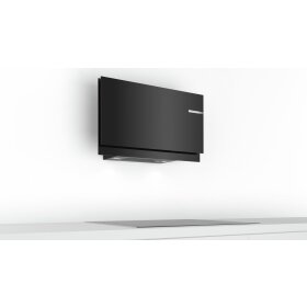 Bosch DWF97KM60, Serie 6, Wandesse, 90 cm, Klarglas schwarz bedruckt