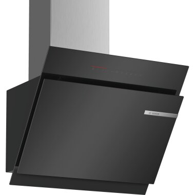 Bosch DWK67JQ60, Serie | 6, Wandesse, 60 cm, Klarglas schwarz bedruckt