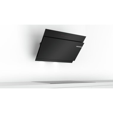 Bosch DWK97JQ60, Serie 6, Wandesse, 90 cm, Klarglas schwarz bedruckt