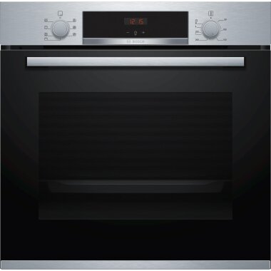 Bosch hba533bs1, series 4, built-in oven, 60 x 60 cm, stainless steel