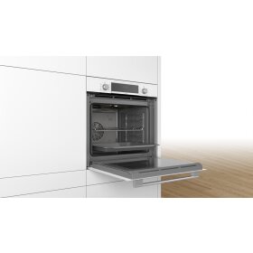 Bosch hba533bw1, series 4, built-in oven, 60 x 60 cm, white