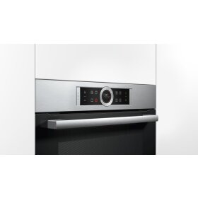 Bosch HBG635BS1, Serie 8, Einbau-Backofen, 60 x 60 cm, Edelstahl