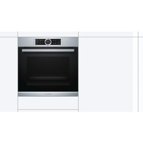 Bosch hbg675bs1, series 8, built-in oven, 60 x 60 cm, stainless steel