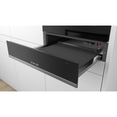 Bosch bic510ns0, series 6, warming drawer, 60 x 14 cm, stainless steel