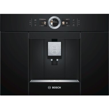 Bosch CTL636EB6, Serie | 8, Einbau-Kaffeevollautomat, Schwarz