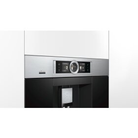 Bosch ctl636es6, series 8, built-in fully automatic coffee maker, stainless steel