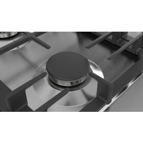 Bosch pch6a5c90d, series 6, gas hob, 60 cm, stainless steel