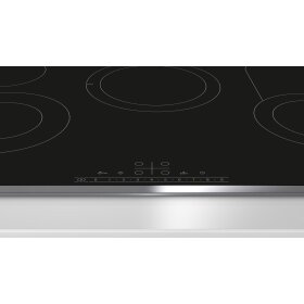 Bosch pkc845fp1d, Series 6, Electric cooktop, 80 cm, With frame surface-mounted