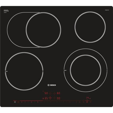 Bosch pkn601dp1d, series 8, electric cooktop, 60 cm, flush (integrated)